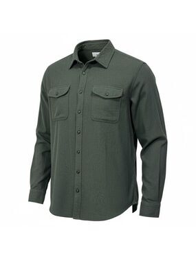Sonoma Mens Dark Green Flannel Shirt XXL
